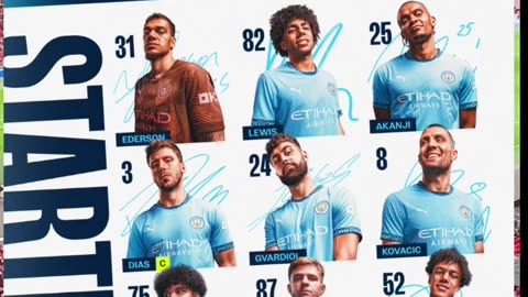 starting XI manchester city