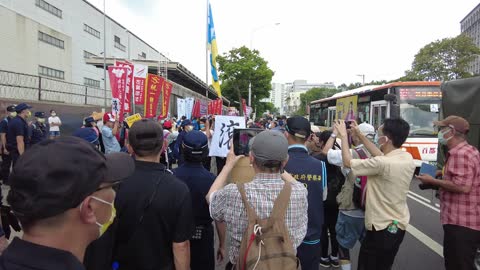 Taiwan Pelosi....anti Pelosi and some pro Pelosi mixed in (some of the protest groups today)