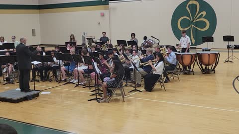 Karrer MS 8th Grade Band Performance 2022