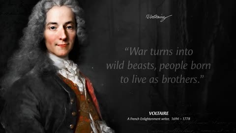 Voltaire's quote better known in youth not to Regret in Old Age