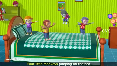 Five Little Monkeys Jumping on the Bed