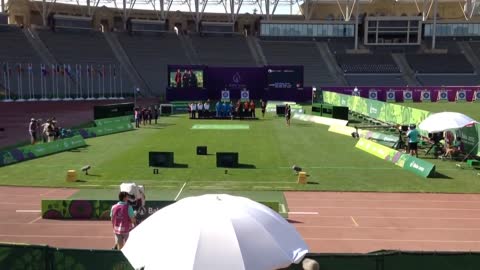 Ukraine National Archery Golden medal ceremony at BAku 2015