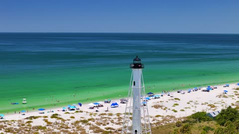 Gasparilla Island Lighthouse - Boca Grande, FL DJI AIR 3