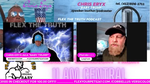 FLEX THE TRUTH W CHRIS ERYX & PHIL HARLEY DISCUSSING CHILD TRAFFICKING