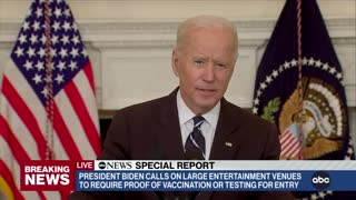 Biden Requiring Vaccination Or COVID Test For Private Sector Companies