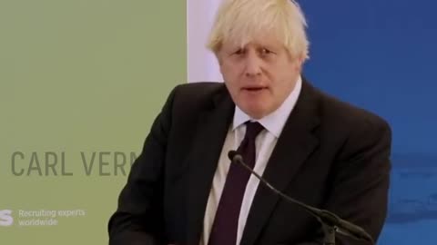 (Throwback) Boris Johnson indirectly warns of inoculation?