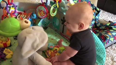 FUNNY BABY VIDEOS try not to laugh baby funny#funandcute #funnybaby #cutebaby