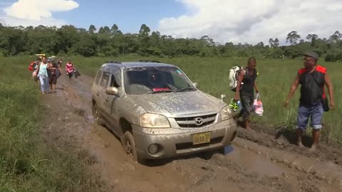 Pour aller faire leurs courses, c'est une véritable aventure !