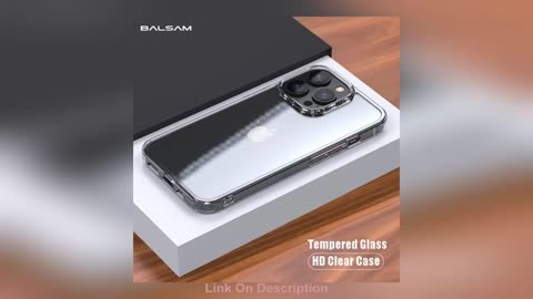 Best Luxury Tempered Glass Clear Case For iPhone 15 14