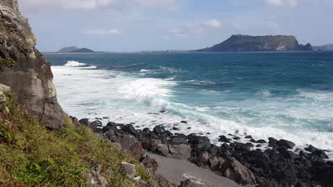 Seopjikoji in Jeju Island, Korea