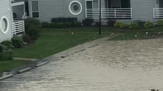 Nasty Nor'easter Floods Roads