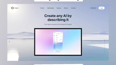 Landing Page UI design🎦🗞️ #coding #ui #programming