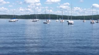 Sail boats