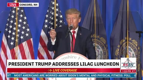 President Trump The New Hampshire Federation of Republican Women Lilac Luncheon