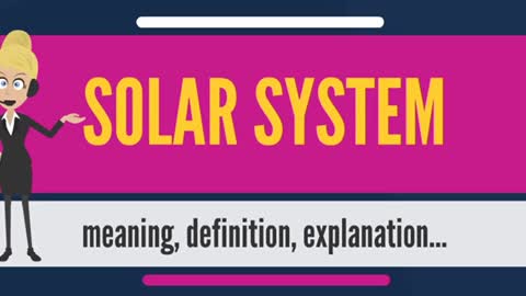 SOLAR SYSTEM? What does SOLAR SYSTEM mean and what is it? SOLAR SYSTEM meaning & explanation.