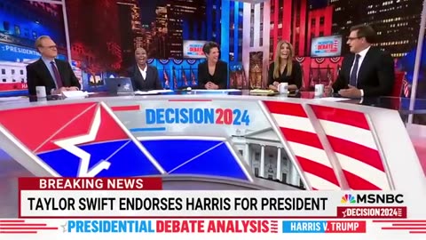 'It's a big deal': MSNBC panel reacts to Taylor Swift's endorsement of Kamala Harris