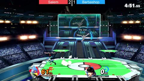 Barbashop (Falco) VS Salem (Bayonetta) - Settle It In Smash Grand Finals