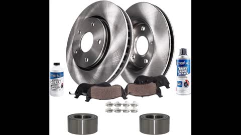 Review: Detroit Axle - Rear Drilled And Slotted Rotors + Ceramic Brake Pads WHardware Replacem...