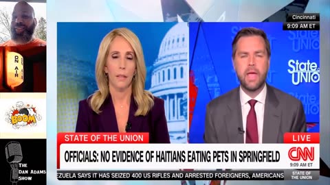 JD Vance DESTROYS CNN's Dana Bash On LIVE TV