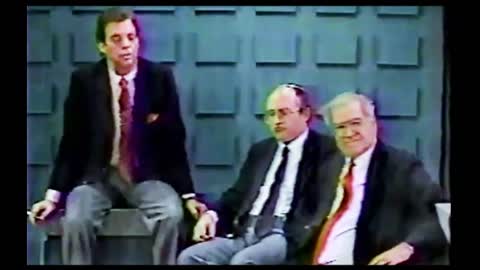 RABBI MEIR KAHANE with MORTON DOWNEY Jr. - 1989