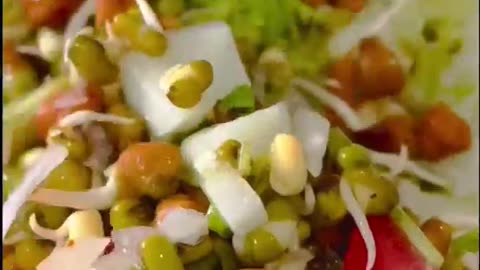 Healthy sprouts salad recipe