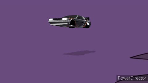 Flying DeLorean in Polus