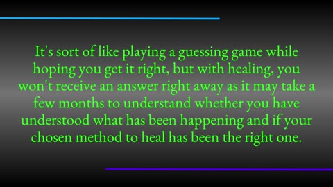 My Meaning of Healing: Emotional and Psychological Trauma