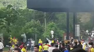 Incendian el peaje de Rionegro