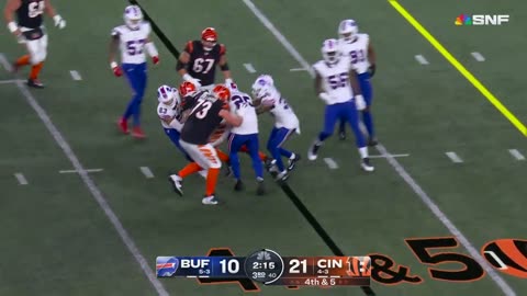 Buffalo Bills vs. Cincinnati Bengals | 2023 Week 9 Game Highlights