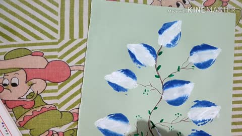 DIY Onion printing art and craft