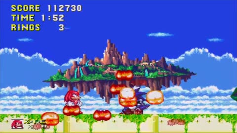 Let's Play Sonic 3 & Knuckles Extra Part 3 Knuckles Bosses