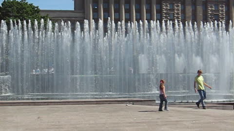 large fountain