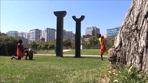 Senegal dance in Santiago, Chile