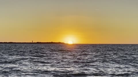 Sunset at Fort De Soto December 18 2023