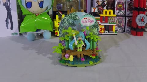 Keeppley Hatsune Miku Four Seasons "Lighten the Dream" Rain forest diorama - fast version