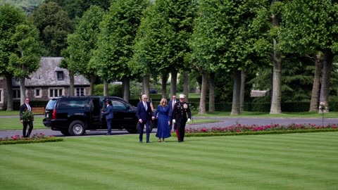 President Biden and the First Lady Visit Aisne-Marne Cemetery to Honor Americans Who Served in WWI