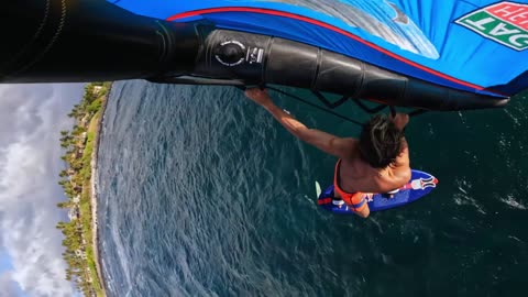 GoPro HERO10 Wing Foiling with Kai Lenny in Hawaii