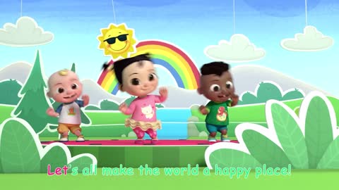 Happy Place Dance | Dance Party | CoComelon Nursery Rhymes & Kids Songs