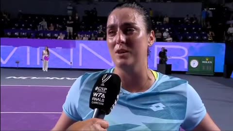 Ons Jabeur announce she will be donating part of her WTA Finals prize money to help Palestinians