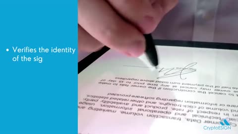 Simplify & Digitize the document signing process with CryptoESIGN