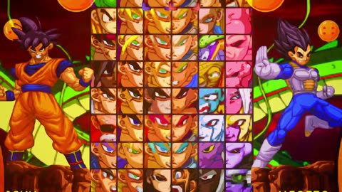 MUGEN: Hyper DBZ roster (update10)