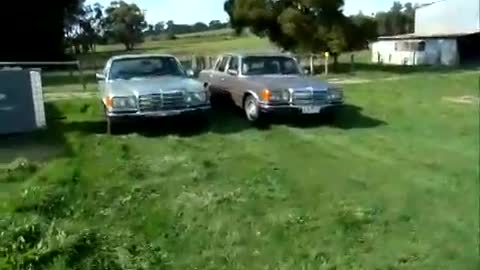 1977 Mercedes 450SE Shakedown run