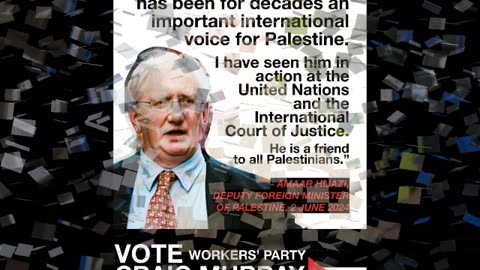 Craig Murray Workers Party Blackburn, Harrying of the North Leader Debates Palestine Ukraine Assange