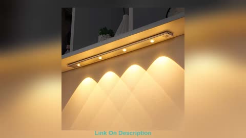 Discount 20 30 40CM Ultra thin LED Cabinet Light PIR Motion