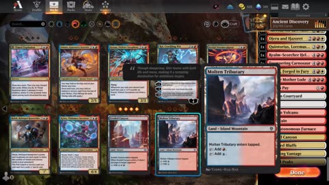 Magic the Gathering Arena: Watch me duel Pro. players in the Ranked format, Match 2 out of 3