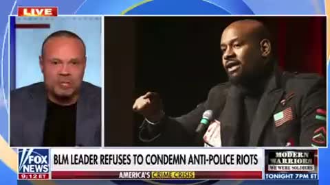 Dan Bongino eviscerates BLM organizer for refusal to condemn anti-police riots and violence