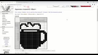Nonograms - Beer