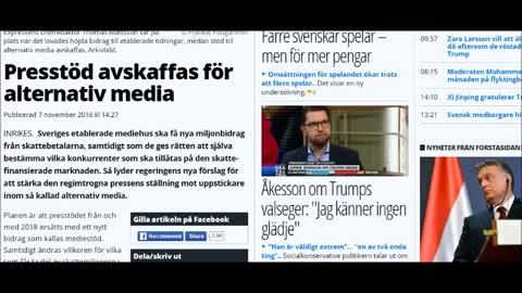 Statlig censur mot alternativ media