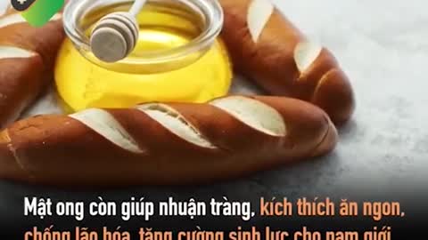 [Bài thuốc] - Tác dụng của mật ong (Kháng sinh tự nhiên)