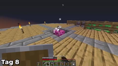 Ich Überlebe 100 Tage in ONE BLOCK Minecraft Hardcore